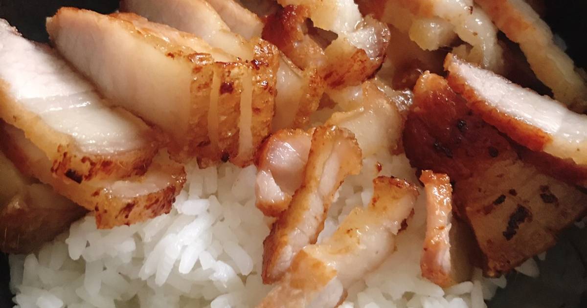 Thịt muối chiên (ba chỉ chiên muối)