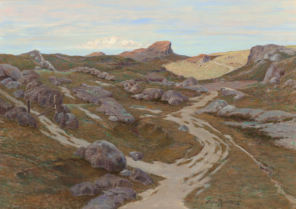 Path through a Rocky Landscape 1915