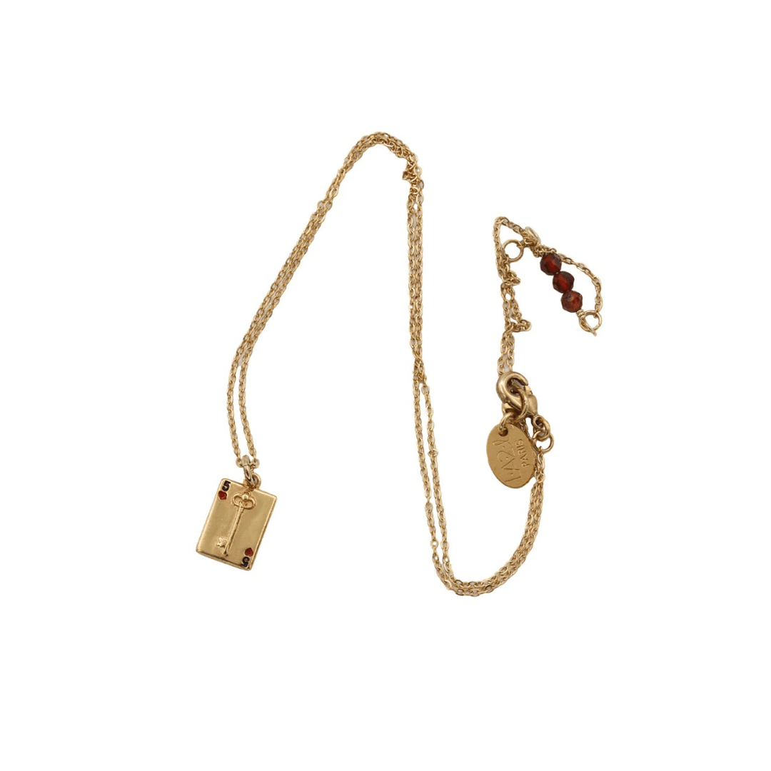 Колье Sacha мини карта Ключ AVENIR