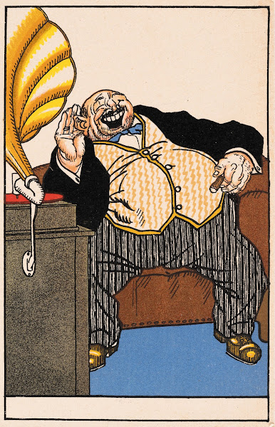 Nr 506 Mann mit Grammophon 1911