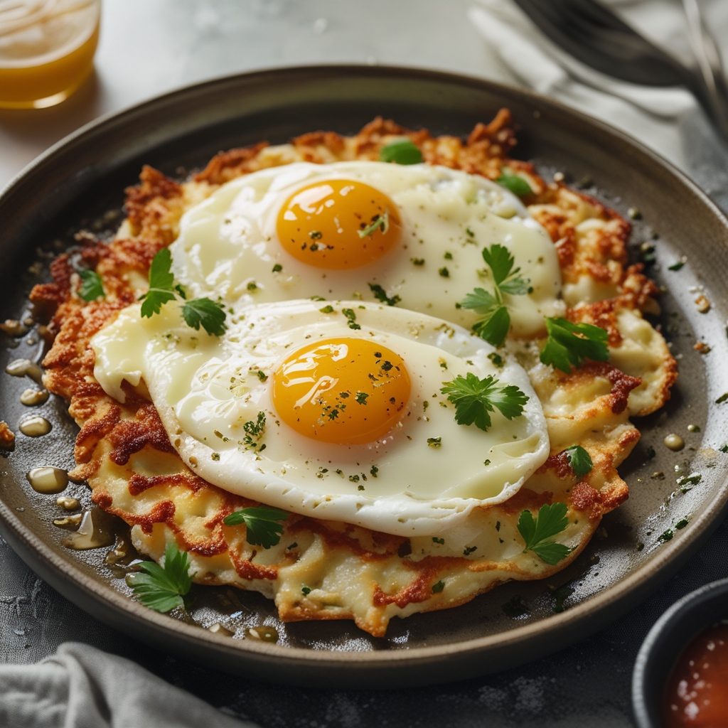 Crispy Feta Fried Eggs Recipe for a Quick Breakfast – Easy & Delicious Morning Meal