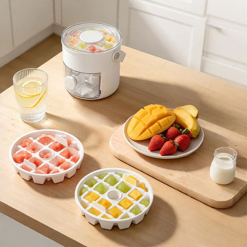 Ice cube tray with quick freezing, 400 ml