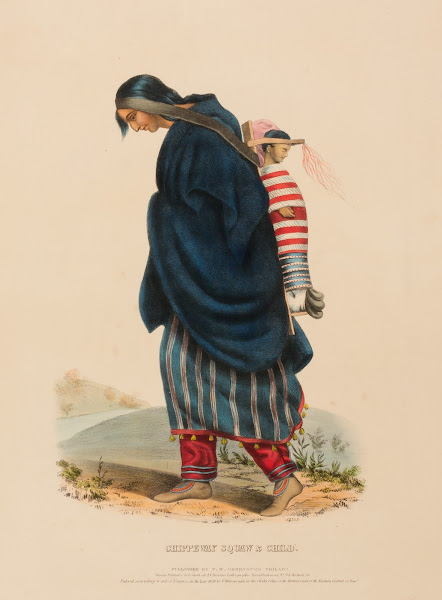 Chippeway Woman  Child 2 1838