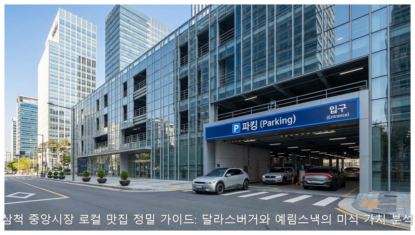 삼척 중앙시장 로컬 맛집 정밀 가이드: 달라스버거와 예림스낵의 미식 가치 분석 핵심 안내 및 분석 인포그래픽 (7)
