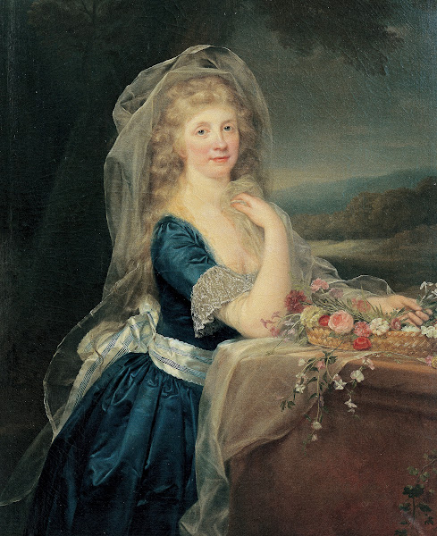 Portrait Of Anna Pieri Brignole Sale C1800