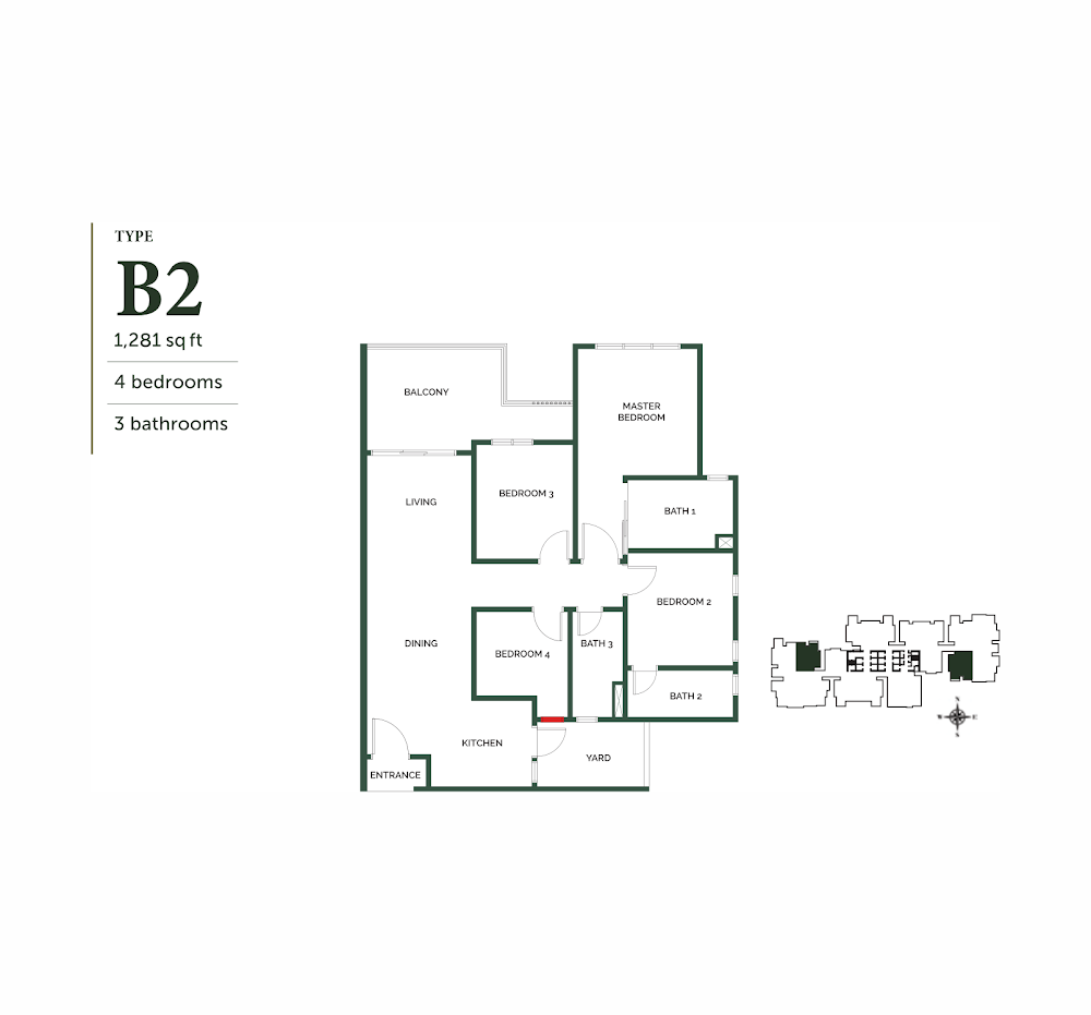 The Goodwood Residence floor plan