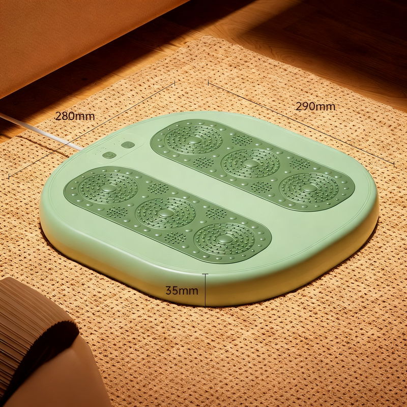 USB foot warmer with massage function