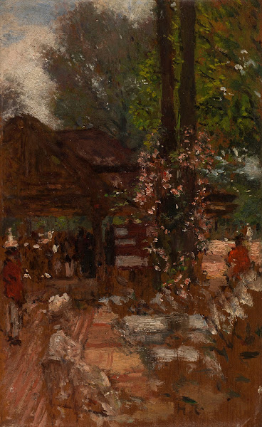 Étude pour le Cercle de lîle de Puteaux 1907