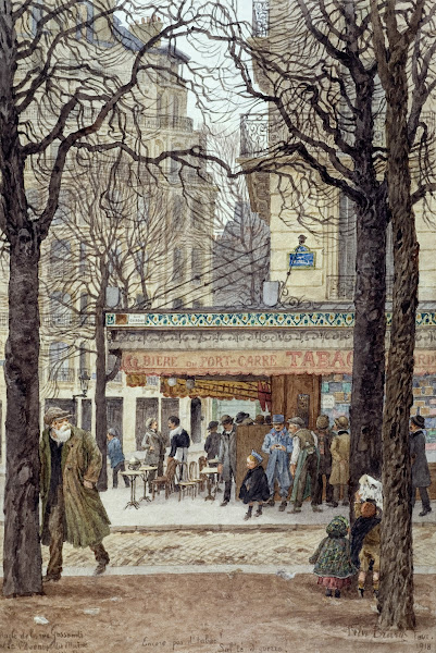 Angle de la rue Gassendi et de lAvenue du Maine XIVº Paris 1918