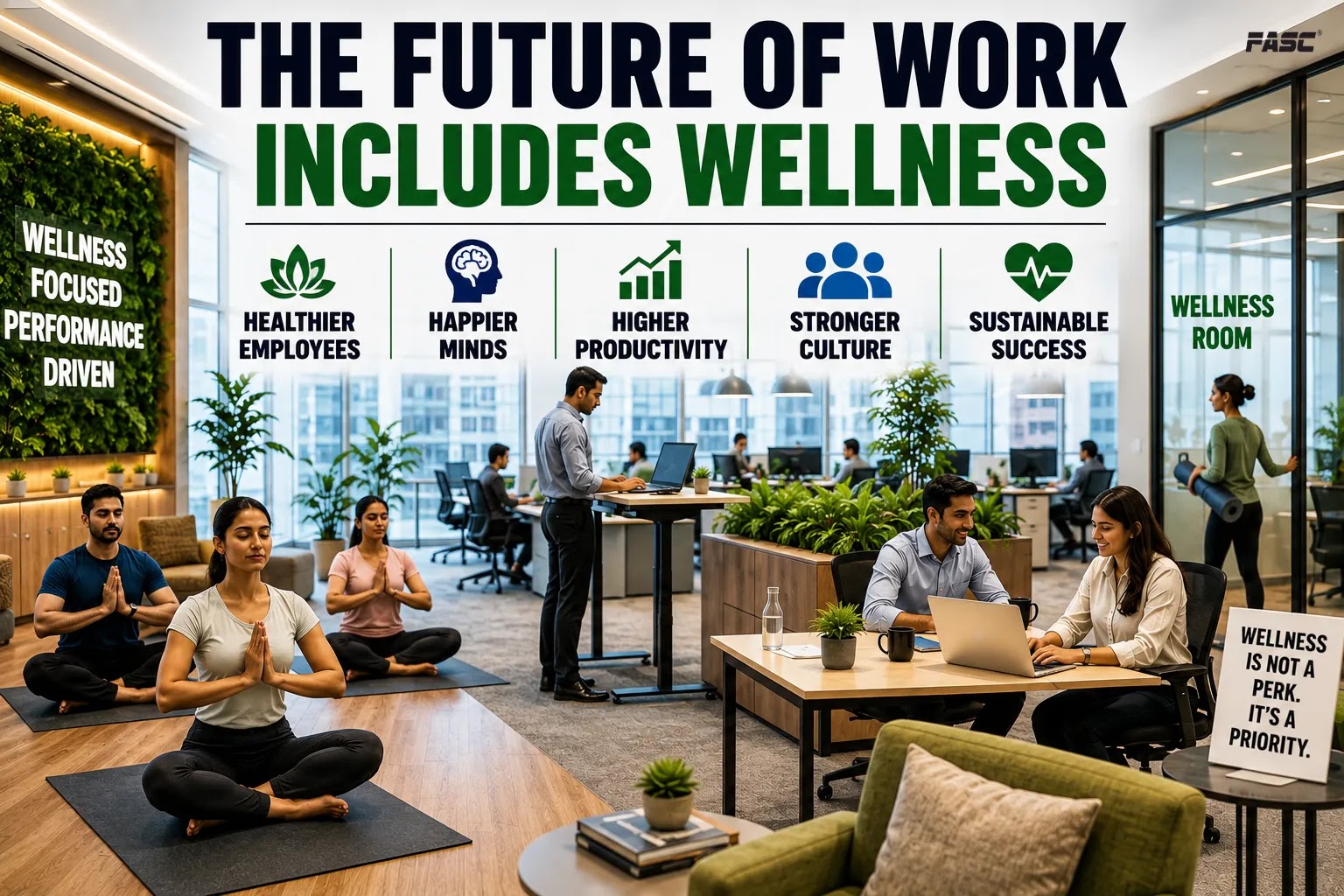The future of work includes wellness
