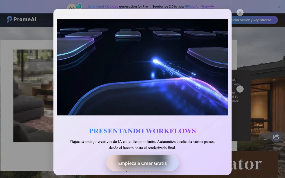 Captura de PromeAI