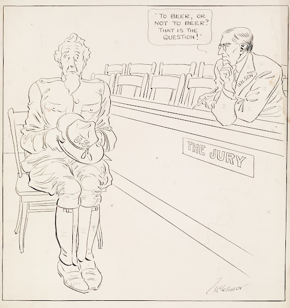 In the Hands of the Jury Is he Pro or Anti draught 1917