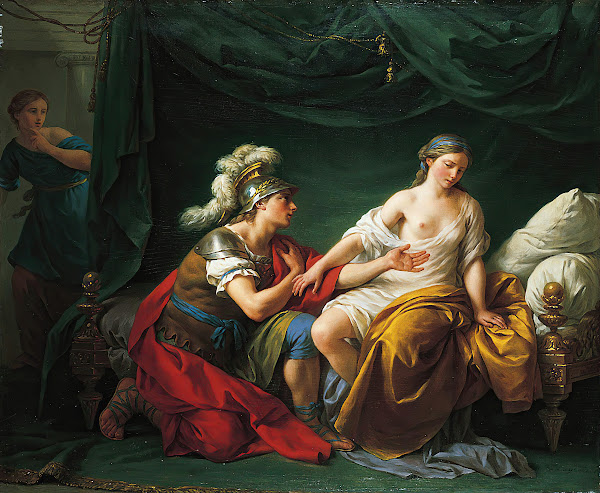 Alcibiades on his Knees Before his Mistress circa 1781