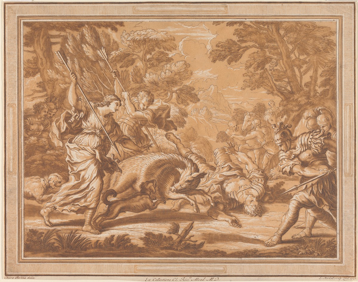 The Death of Adonis 1723