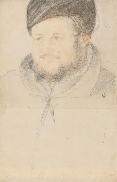 Portrait of a bearded man in a black hat