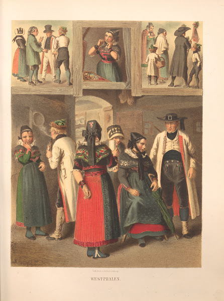 Deutsche Volkstrachten Pl09 1870