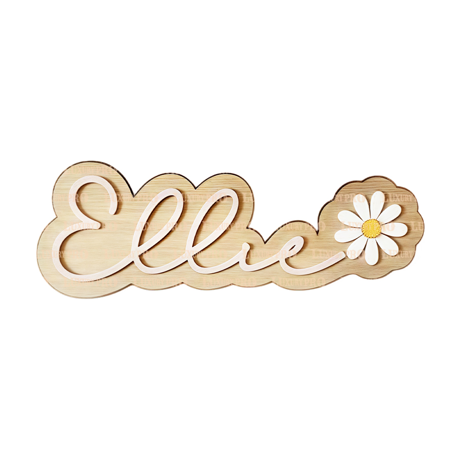 Double-layer Wooden Plaque