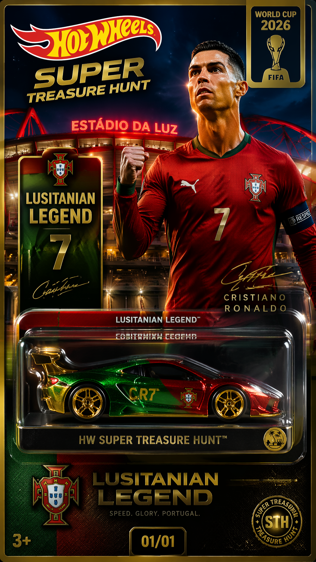Portugal Cristiano Ronaldo Hw Súper