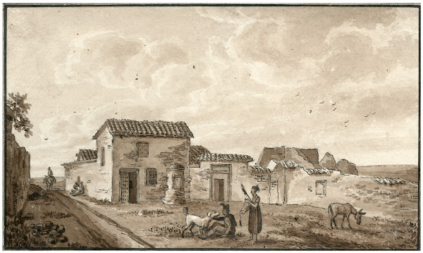 Een landhuis in de omgeving van Madrid