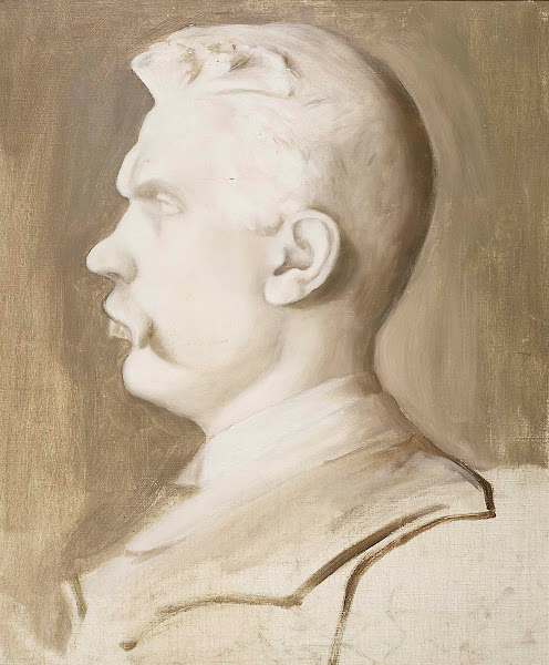 Albert Edelfelt Ville Vallgrenin Veistoksen Mukaan 1893   1900