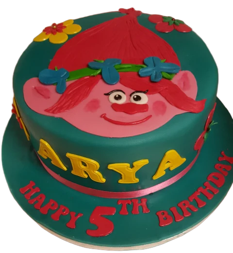 Trolls Birthday Cake CB-NC206