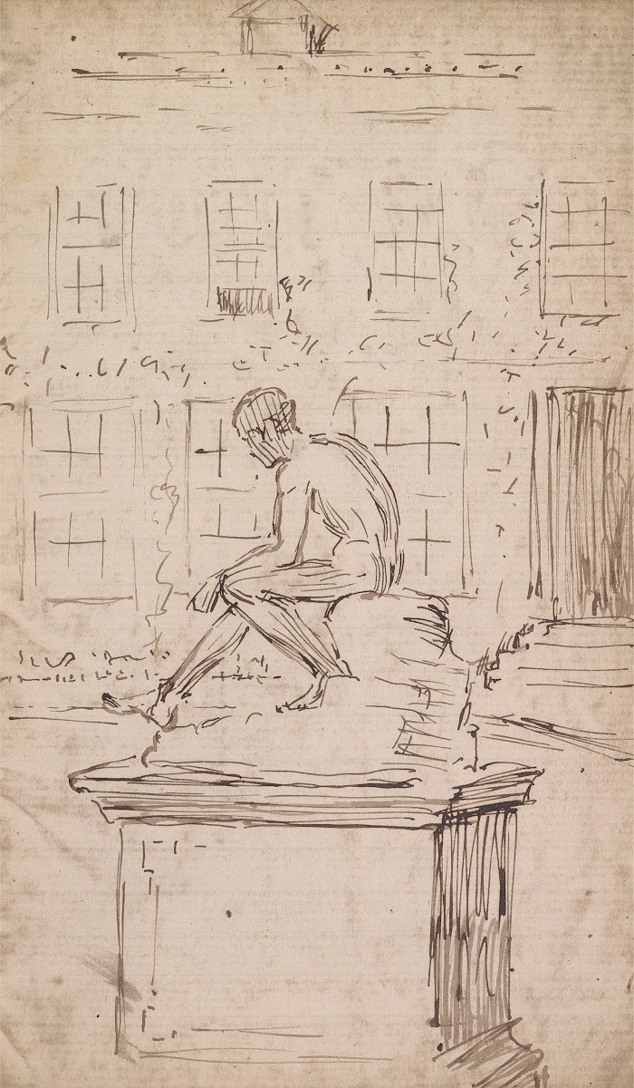 Sketchbook Drawing between 1846 and 1852