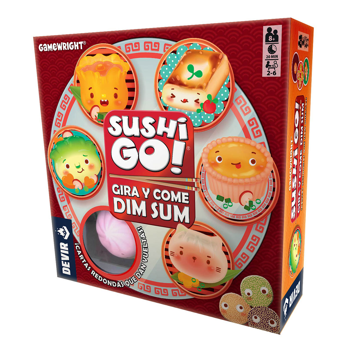 Sushi Go: Gira y come dim sum