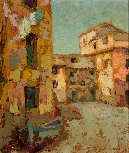 Old houses in Boccadasse 1926