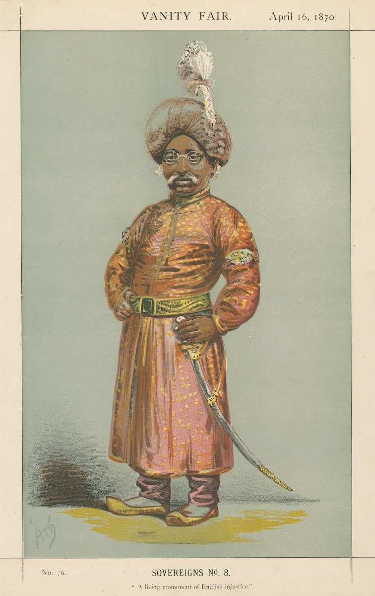 Vanity Fair Royalty A Living Monument of English Injustice The Nawab Nazim of Be