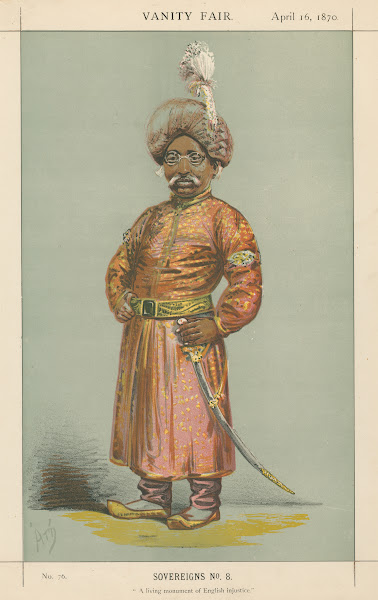Vanity Fair Royalty A Living Monument of English Injustice The Nawab Nazim of Be