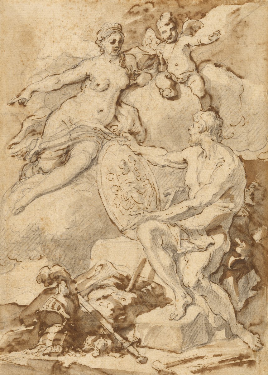 Venus Receiving from Vulcan the Arms of Aeneas 1704