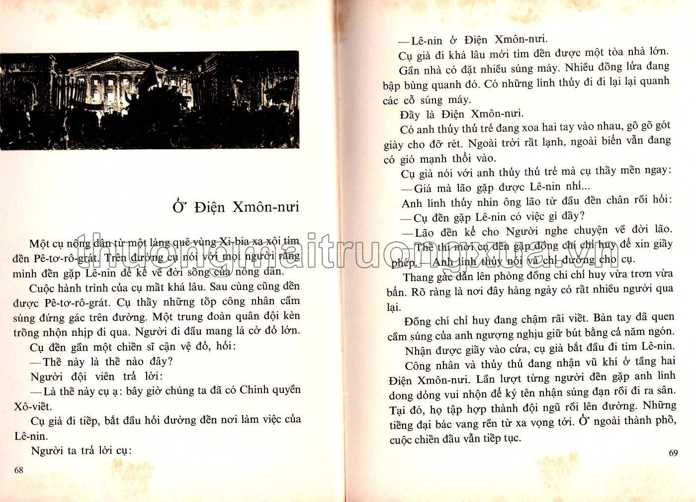 Những mẩu chuyện về Lê-nin (1987) - Trang 35