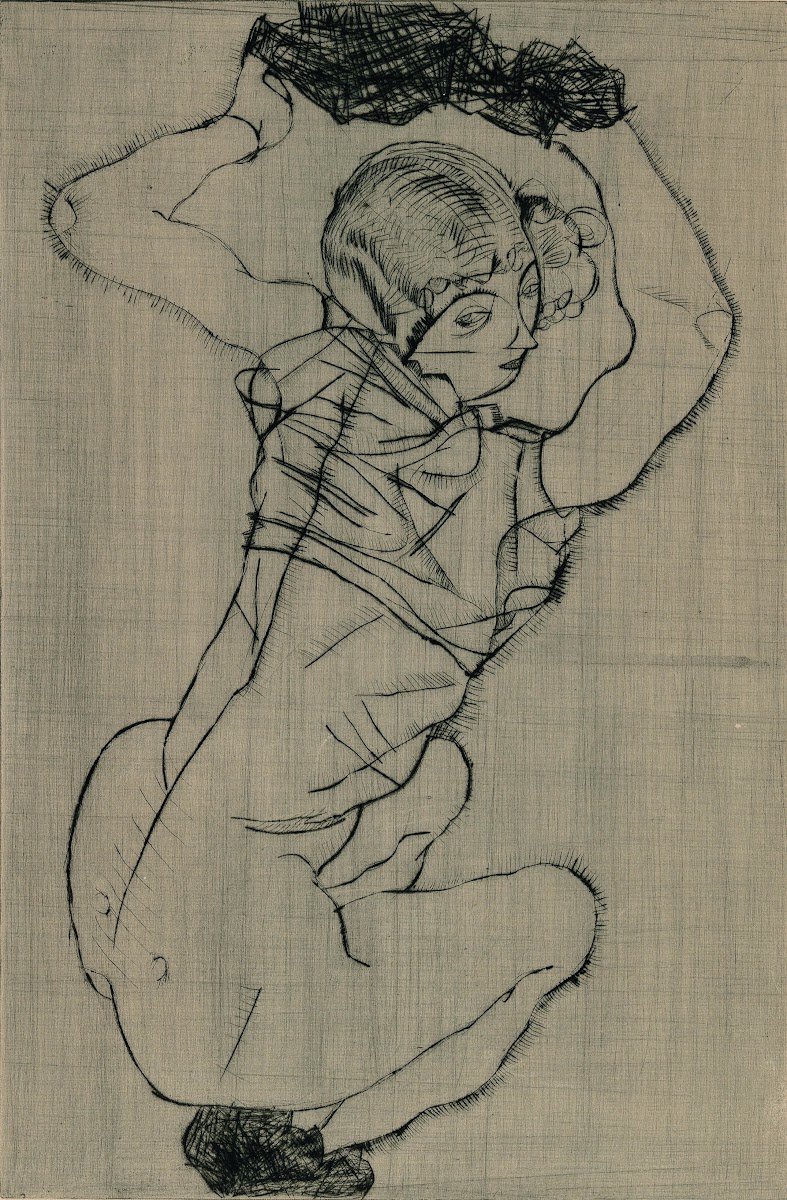 Kauernde 1914