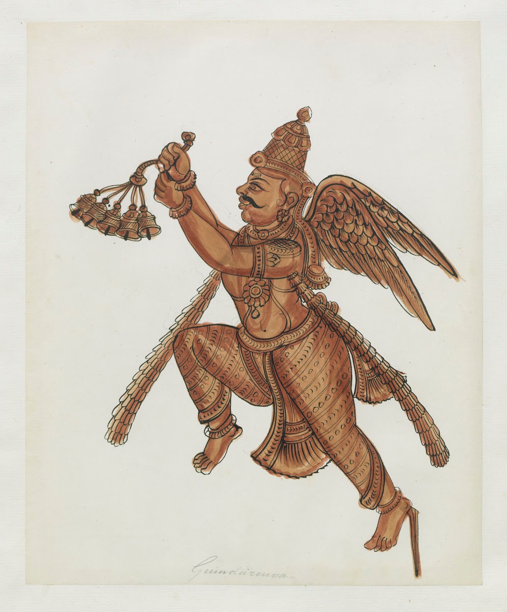 Paintings from the Chidambaram Shrine Pl083 1820 1830