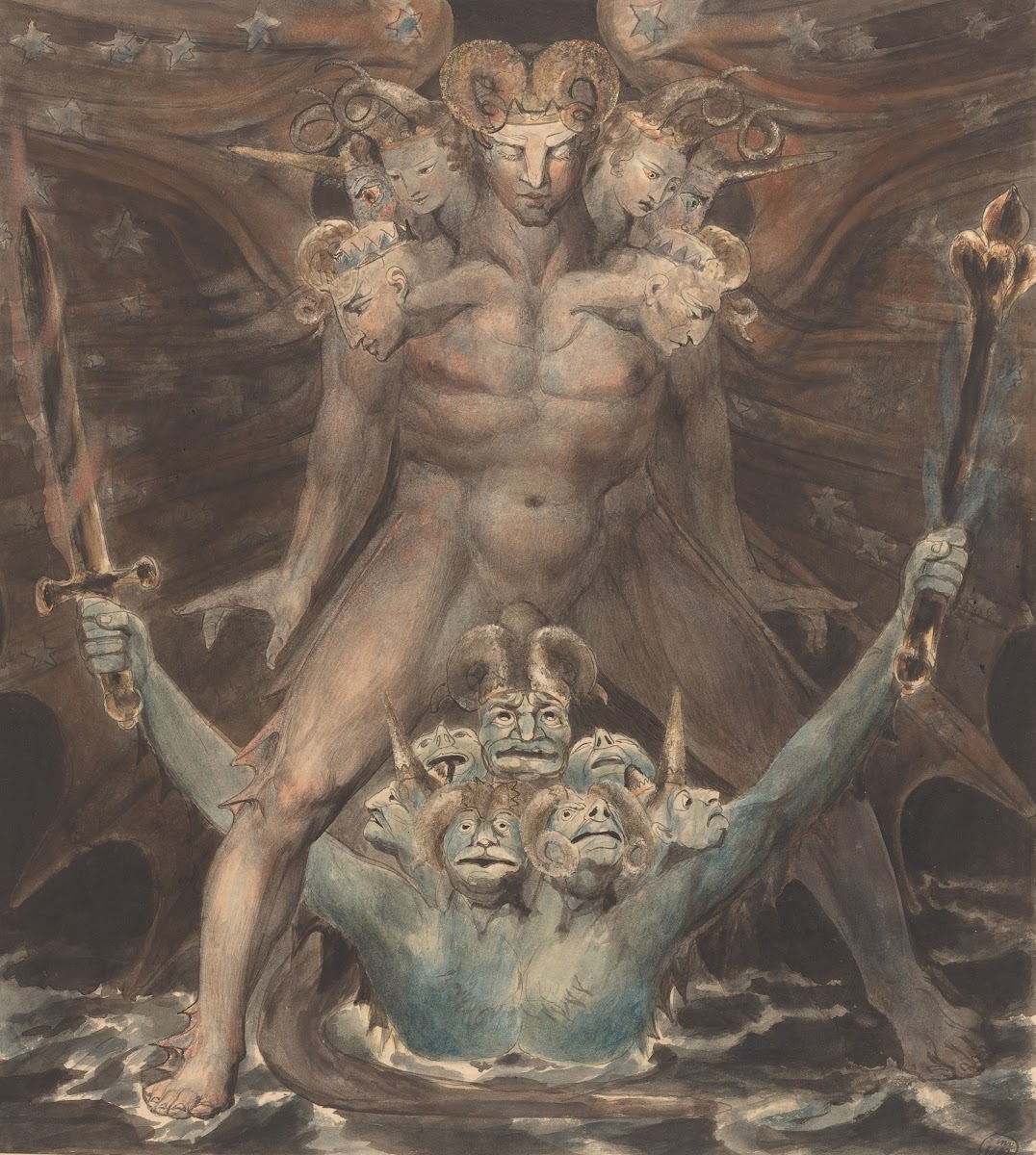 The Great Red Dragon and the Beast from the Sea c 1805
