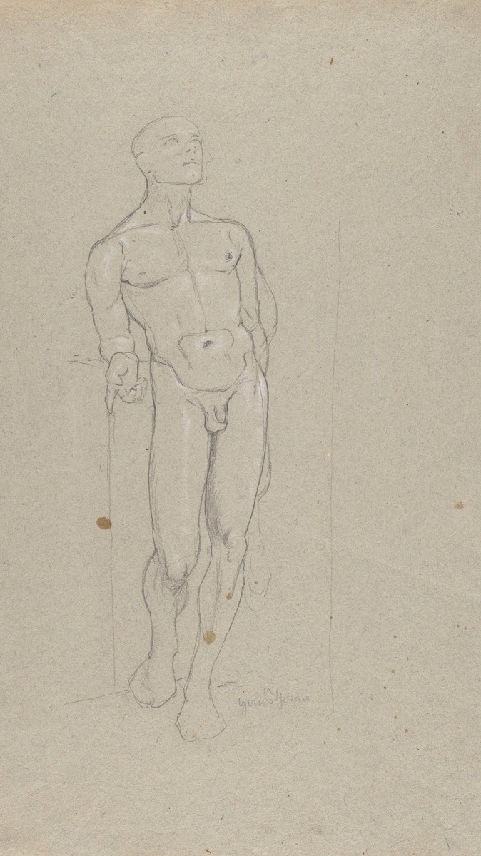 Male Nude 1860   1870