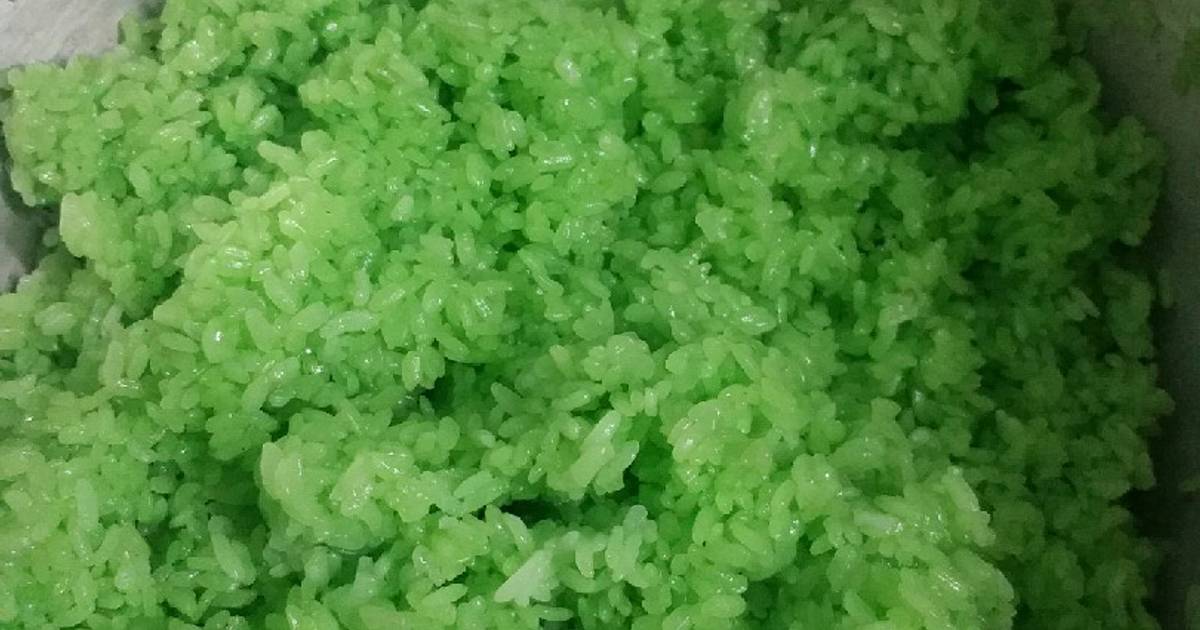Xôi lá nếp dẻo thơm,xanh mát!