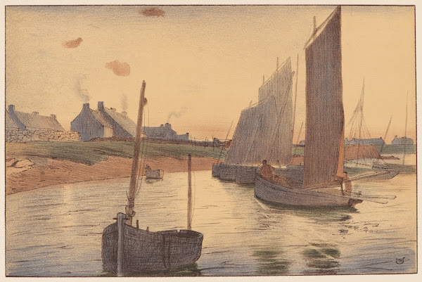 Tristesse Sur La Mer Ca 1898