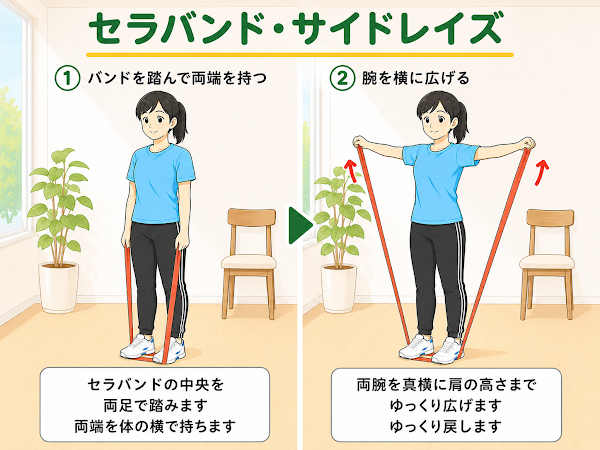 セラバンド・サイドレイズ
