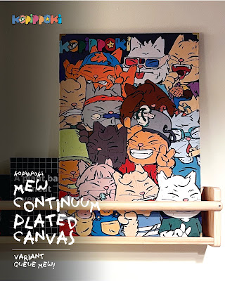 Kopippoki Continuum Plated Canvas