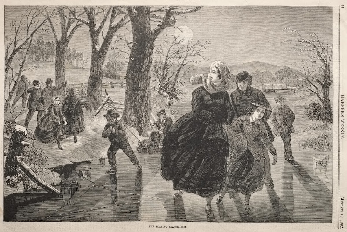 The Skating Season  1862 1862