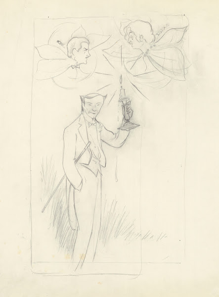 Yvonne de Bray et Paul Capellani dans Le phalène dHenry Bataille 1913
