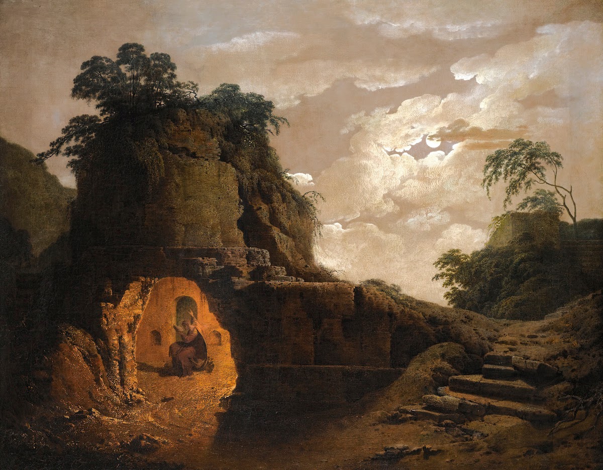 Virgils Tomb By Moonlight 1779