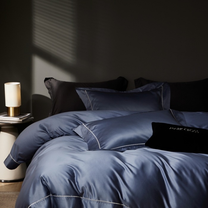 Luxury Bedding Set, 140 Thread Count Long Staple Cotton, 4-piece