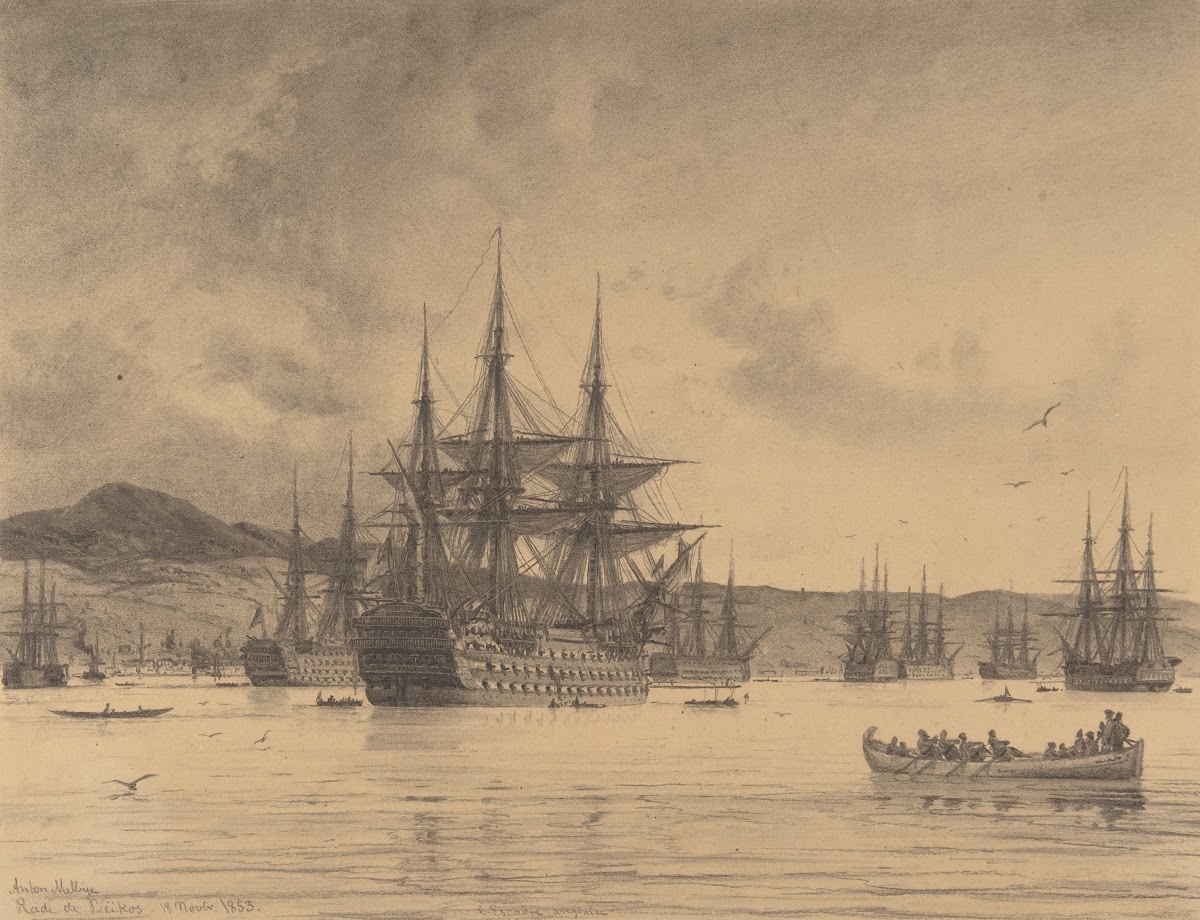 LEscadre Anglaise 1853