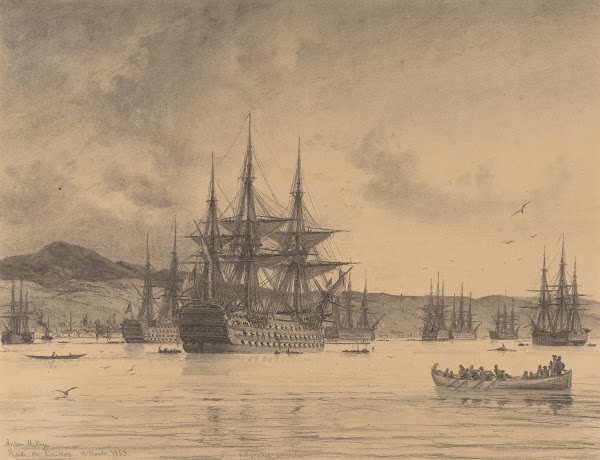 LEscadre Anglaise 1853