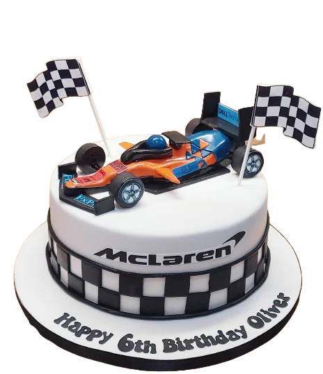 Formula One Themed Birthday Cake CB-NC563