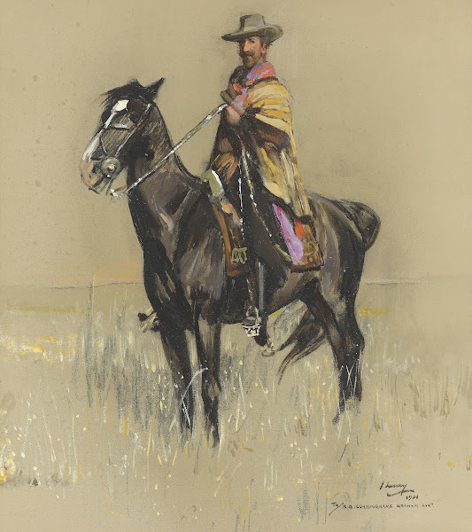 Don Roberto Robert Bontine Cunninghame Graham on Pampa 1901