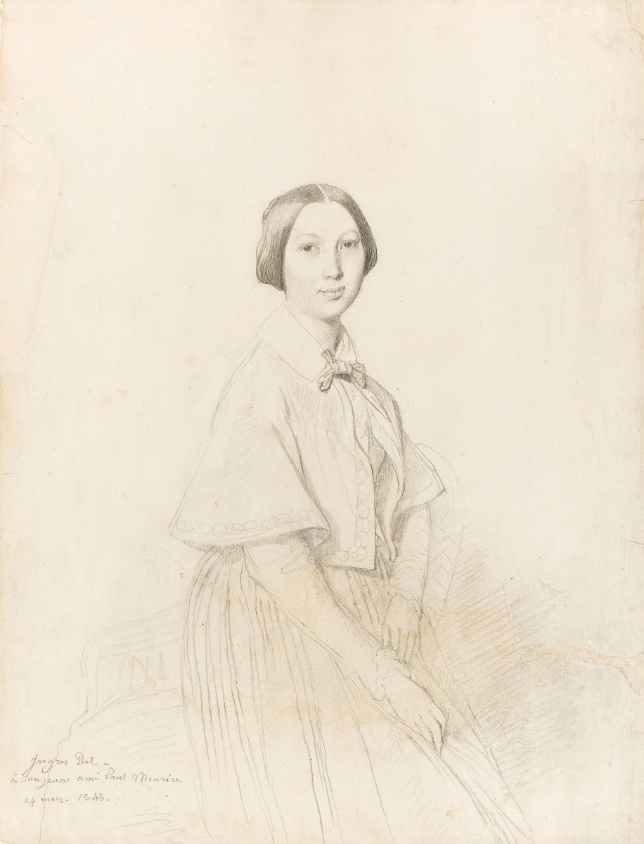 Portrait de Mme Paul Meurice 1843