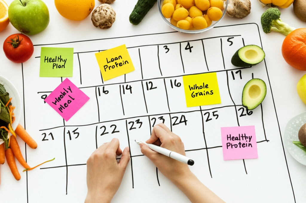 식사 계획과 준비: 건강한 주간 식단 구성을 위한 완벽 가이드
